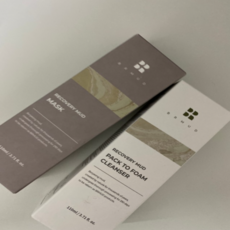 [BEST세트] 비알머드 리커버리 머드 마스크 110mL+머드 팩투폼 클렌저110mL