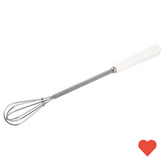 커피 포트 계란 거품기 20cm 스테인리스 핸드 가정용, 1개