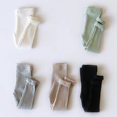 유아 레깅스 가을 무지 기본 데일리룩 등원복 아기 아동 여아 남아 주니어 골지레깅스