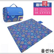 아이씨두잇 YODO 감성 캠핑용품 피크닉 돗자리 퍼스트 홀리데이 이너 매트 차박 한강 카페트, 옵션16 세모네모200*200