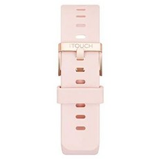 ITouch Wearables iTouch Air 2 Smartwatch Solid Silicone Straps Replacement Smartwatch Straps Comp, One Color_BlushRose Gold, One Color, 상세 설명 참조0