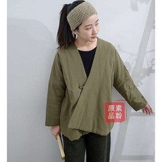 마고자 생활한복 사무실가디건 여성정장이너 누빔 빅사이즈