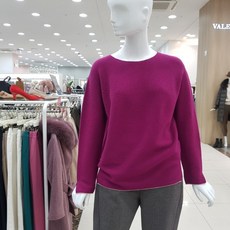 더아이잗 모100%배색니트(IJ9A1PO03-790)