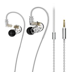 Lafitear LT2 밸런스드 아머처 HIFI 유선 이어폰 3.5mm