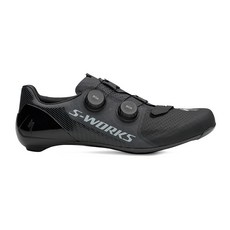자전거신발 SPECIALIZED 라이트닝 S-WORKS 7 남성/여성 레이스 로드 바이크 라이딩 잠금 슈즈, 44.5, 블랙