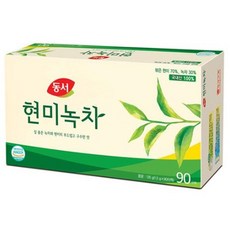 동서 현미녹차 티백 90T, 1.5g, 1개