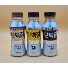 오리온 닥터유 단백질 드링크 240ml 초코 바나나 카페라떼, 단백질240ml 세트(카페라떼5개+바나나5개+초코5개)
