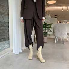 뷰티인 여자 보테가 볼드 스판앵클부츠 2컬러