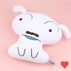 쿠션 흰둥이 캐릭터 쿠셩 인형 봉제 장난감