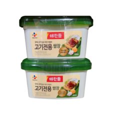 해찬들 고기전용 쌈장 1kg x 2개
