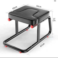 물구나무서기 의자 반전 요가체어 기계 요가 거꾸리 운동기구, 2. T형 패드가 없음 접을 수 없음, A.비접이식 논슬립 패드 T형 패드 - 거꾸리기구