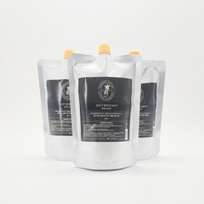 소이브라운 엄마와 아기를 위한 주방및 아기젖병세제 주방세제 리필 3개, 500ml