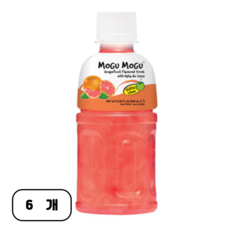 쿨마켓 모구모구 자몽맛 320ml 6개