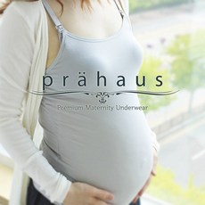[프라하우스] 수유나시 브라탑/임산부속옷/몰드컵 내장 텐셀 소