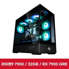 이엠텍 레드빗 SUPERHERO - R9O401 (R9-7900 / RX 7900 GRE / 32GB (16Gx2) / NVMe 1TB), 이엠텍 레드빗 PC SUPERHERO - R9O401