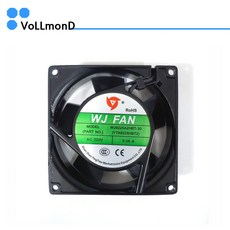 쿨링팬 92mm 220V 25T WJ9225A2HBT-30 볼베어링, 1개