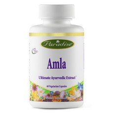 Paradise Herbs Amla Ultimate 아유르베다 60베지캡슐 2팩, 1개, 1