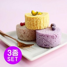 컵 설기 키트 맛 3종 세트 그대로 설기가루 만들기 KIT 떡케이크 쌀가루, 3 어린이세트 초코딸기블루