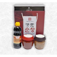 명품 순창 홍게간장 고추장 된장 선물세트 택1, 500ml