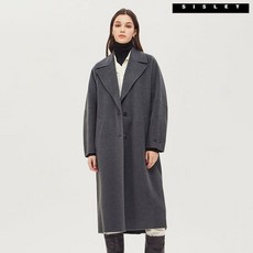 시슬리 절개 핸드메이드 롱 코트 SACT41061 DE