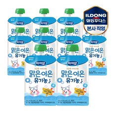 아이얌 건강한 아이사랑 유기농 맑은이온 100mlx10개, 100ml, 10개