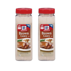 맥코믹 브라운 그레이비 믹스 21oz(595g) 2개 McCormick Brown Gravy Mix 21 oz, 595g