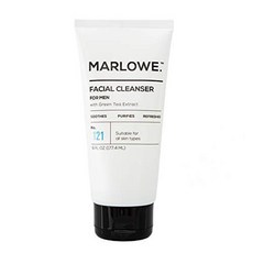 MARLOWE. M BLEND - 남성용 페이셜 클렌저 천연 추출물과 산화 방지제로 매일 세안하기 6oz, 1매입