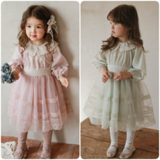 주니어레이스드레스