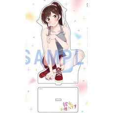 여친 빌리겠습니다 아크릴 스탠드 미즈하라 치즈루 앉은 버전, 스타일 1, 1개