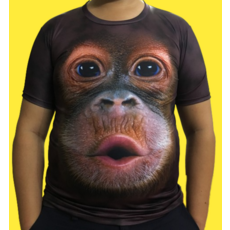 오랑우탄 티셔츠 원숭이 고릴라 쓸데 없는 선물 남자 우정여행 관종템 킹받는 마니또선물