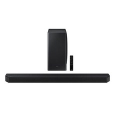 삼성 스피커 HW-Q950A Q600A Q60T Q700A Q800A Q900A 돌비 애트모스 DTS X 알렉사 내장 11.1.4채널 사운드바(2021) 블랙