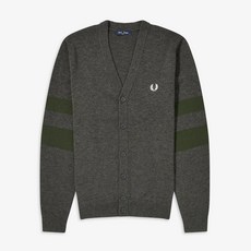 [본사정품] 프레드페리 [Authentic] Tipped Sleeve Cardigan (829)