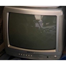 브라운관 티비 텔레비전 아날로그 옛날 장식품 초소형 소형