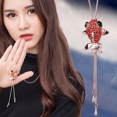 순금물고기목걸이