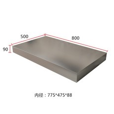 스테인레스 인덕션받침대 쿡탑커버 인덕션거치대 인덕션프레임, 800 x 500 x 90 x 두께 1.0