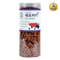 제로랩스 강아지 제로 져키 1kg 오리 + 블루베리 ... 1개, 오리 + 블루베리 혼합맛