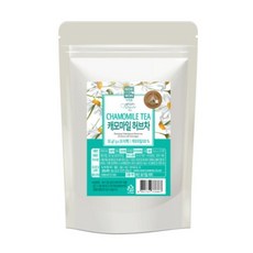 [녹차원] 캐모마일허브차 (삼각피라미드티백 알뜰팩), 9개