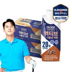 프로틴 밸런스 액티브 더블샷 커피 250mlx36입 (총2박스), 250ml, 36개