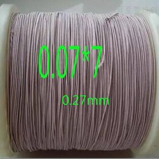 cltgxdd 0.27mm 0.07x7 가닥 (100m / pc) 광산 안테나 리츠 와이어 멀티, 상세내용참조