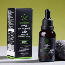 다온몰 파이토 카나비노이트 햄프씨드 오일 CBD 초임계 미국산 30ml 대마종자유, 4개