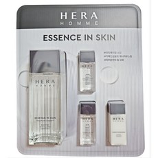 HERA HOMME 헤라옴므 에센스 인 스킨 125ML + 구성품 (스킨 20ML X 2 + 에멀전 20ML), 1개 - 헤라옴므에센스