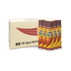 사비락카(40EA) 1박스 녹방지 사비색 페인트 락카, 420ml, 40개