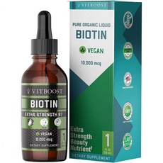 Biotin 비오틴 10000mcg 베리맛 액상 60인분 엑스트라 스트렝스