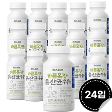 파스퇴르 바른목장 유산균우유 180ml, 24개