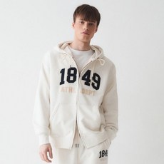 후아유 시그니처 패치 후드집업 WHMZE1211U