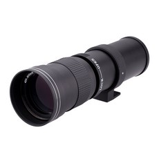 초망원렌즈 호환 줌 420-800mm F8.3 렌즈 카메라용, 블랙, 표준, 소니 A 마운트