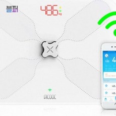 피쿡 S3 Lite 인바디 스마트 체중계 화이트 가정용