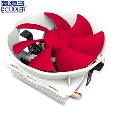 [해외] Pccooler v6 4 구리 히트 파이프 cpu 쿨러 라디에이터 amd intel 775 1150 1151 1155 1156 120mm 4pin pwm cpu 냉각 팬, V6 4PIN PWM