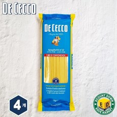 데체코 스파게티, 1kg, 4개