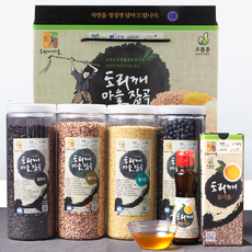 강원도 도리깨마을 잡곡선물세트, 1호(찰향미 찰흑미) 각400g